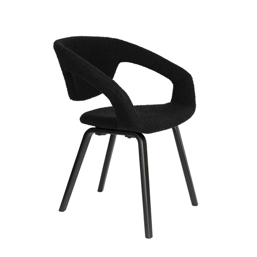 Esszimmerstuhl Zuiver Flexback Boucle - 2er Set