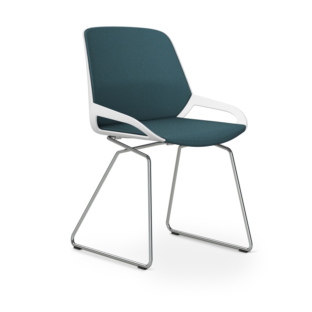 Chaise luge Aeris Numo Comfort (Bleu, blanc / chrome)