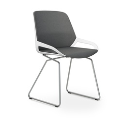 Chaise luge Aeris Numo Comfort (Gris, blanc / chrome)