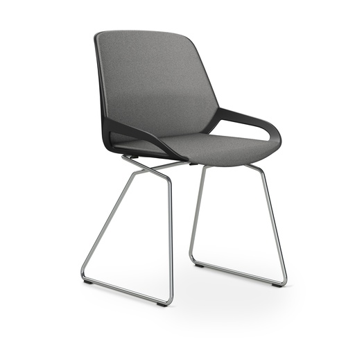 Chaise luge Aeris Numo Comfort (Gris clair, noir / chrome)