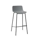 Tabouret de bar Milani Stay (Gris foncé, Noir)