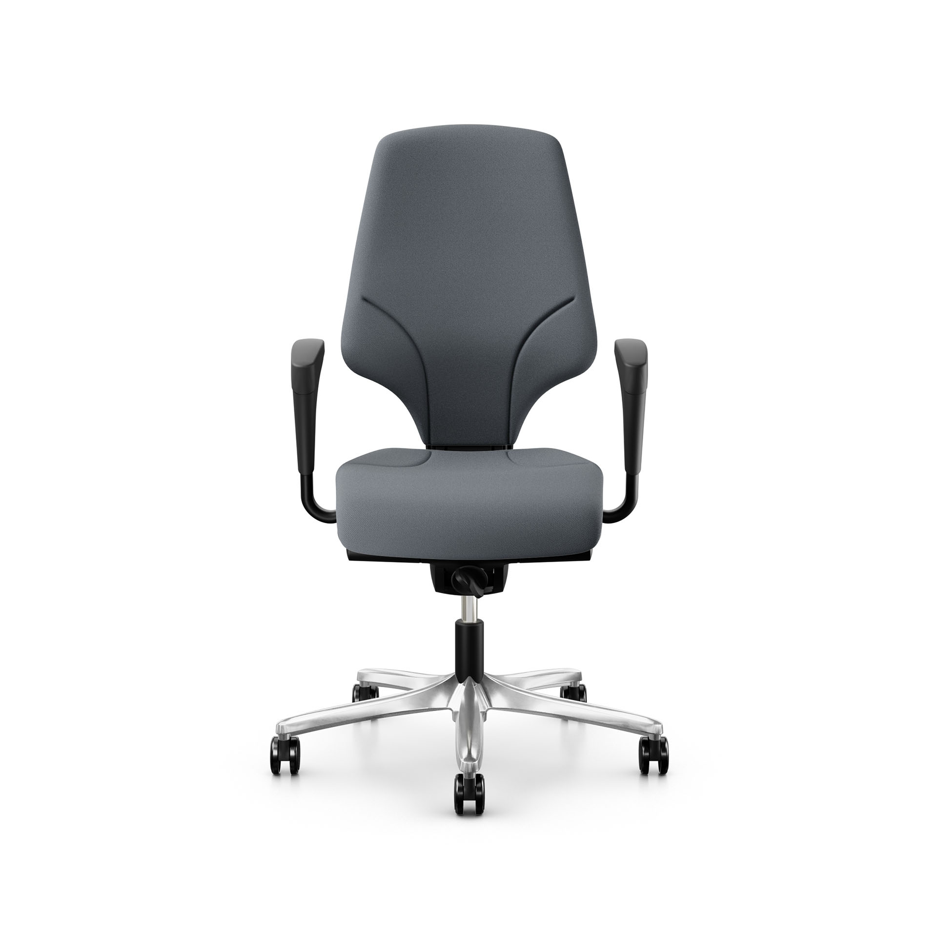 Image of Bürostuhl Giroflex 64-3578 mit 1D Armlehnen, Grau/Verchromt, Neu, Ergonomischer Stuhl - ideal für flexibles Arbeiten