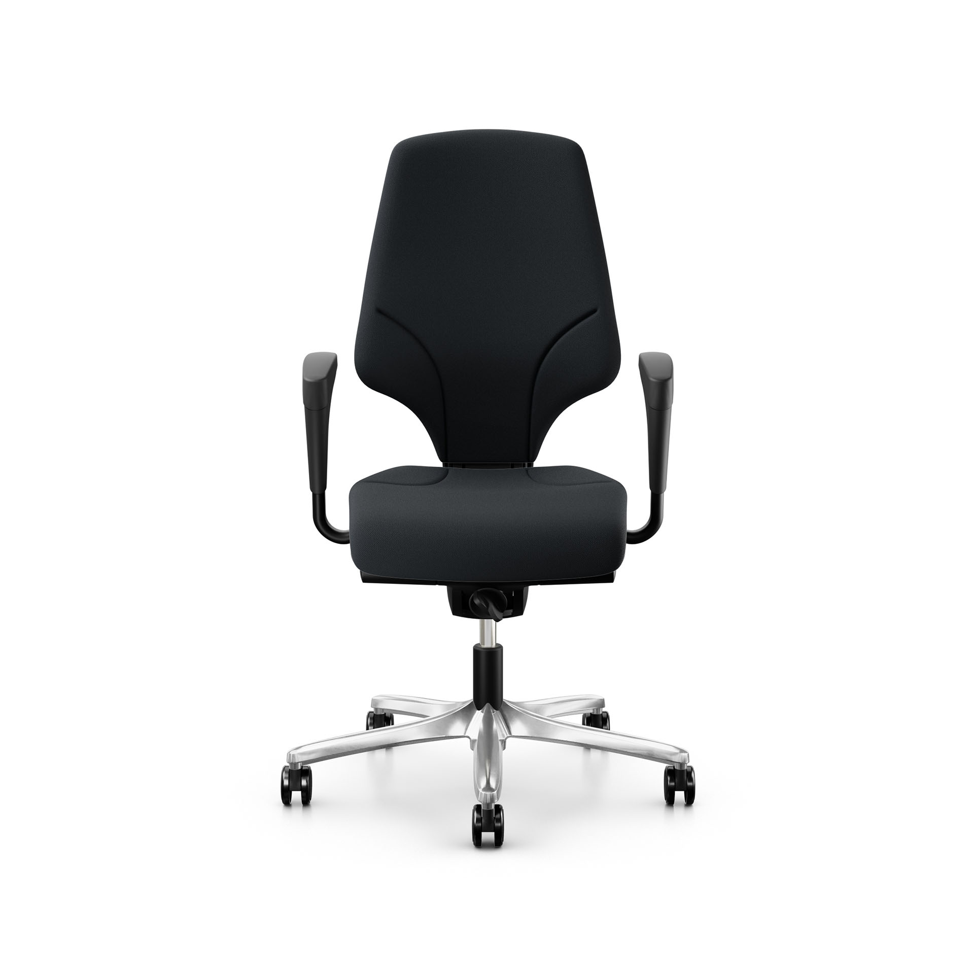 Image of Bürostuhl Giroflex 64-3578 mit 1D Armlehnen, Schwarz/Verchromt, Neu, Ergonomischer Stuhl - ideal für flexibles Arbeiten