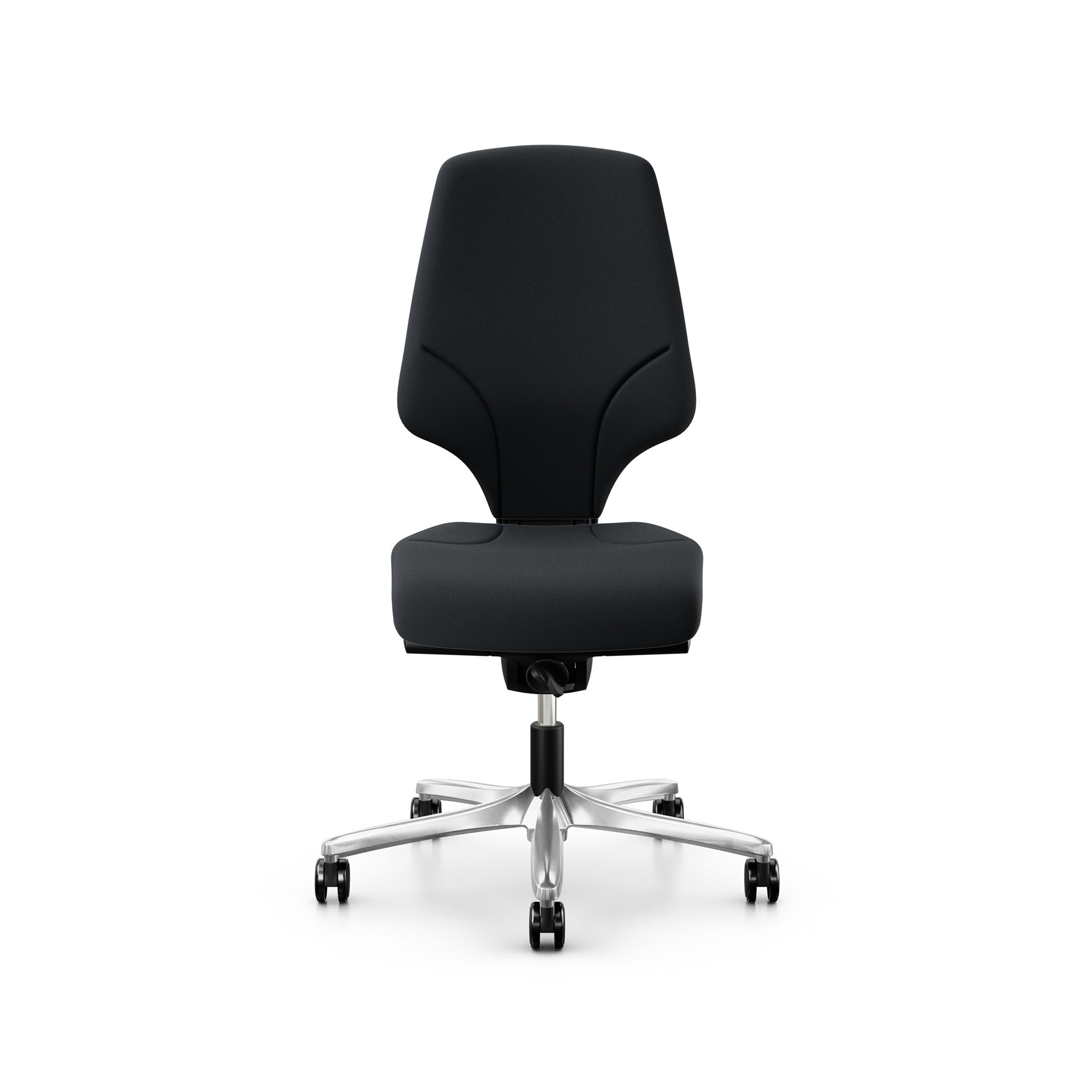 Image of Bürostuhl Giroflex 64-3578 ohne Armlehnen, Schwarz/Verchromt, Neu, Ergonomischer Stuhl - ideal für flexibles Arbeiten