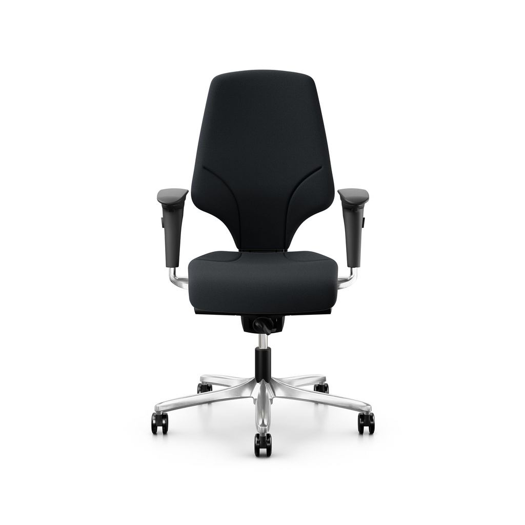 Bürostuhl Giroflex 64-3578 (Schwarz, Neu, Verchromt, mit 4D Armlehnen)