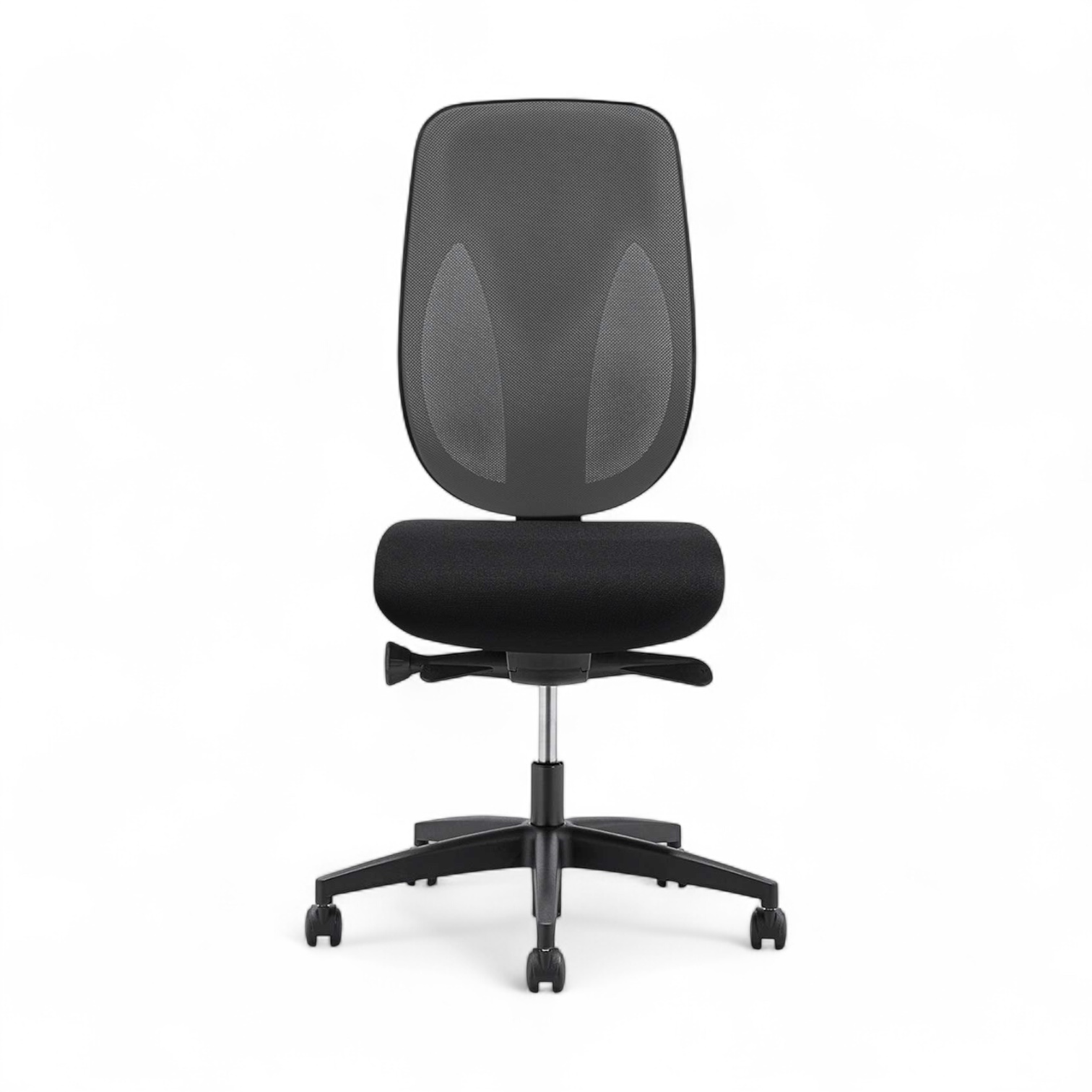 Sedia girevole Giroflex 353-4029 senza poggiatesta & senza braccioli Grigio/Nero, Nuovo, Sedia ergonomica - ideale per un lavoro flessibile