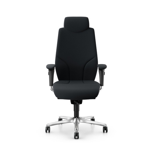 Chefsessel Giroflex 64-9778 (Schwarz, Verchromt)