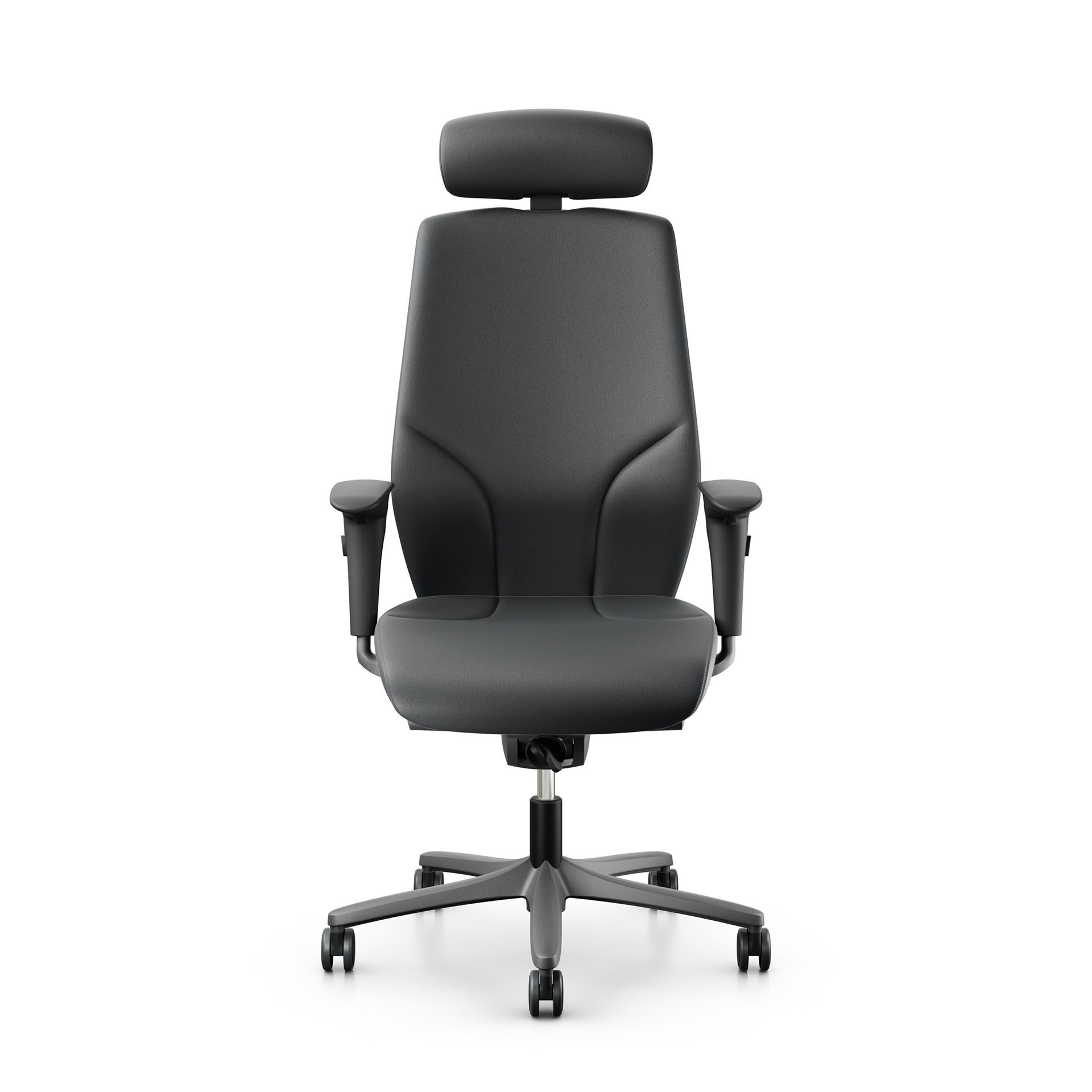 Image of 24h Bürostuhl Giroflex 64-9878 mit 4D Armlehnen, Grau/Anthrazit, Neu, Ergonomischer Stuhl - ideal für flexibles Arbeiten