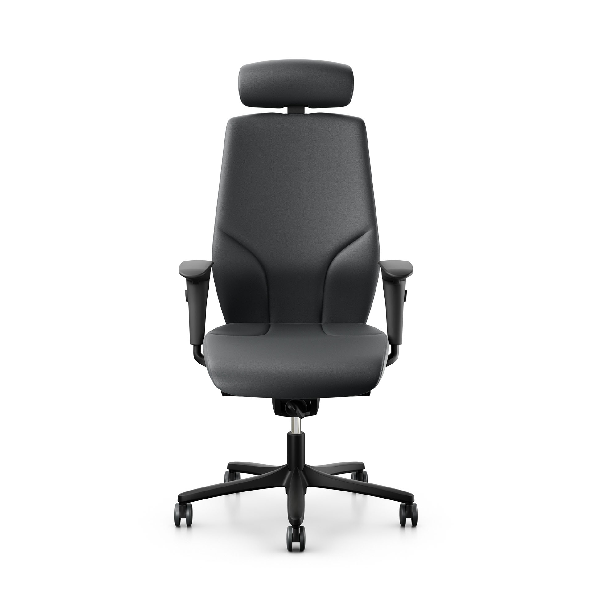 Image of 24h Bürostuhl Giroflex 64-9878 mit 4D Armlehnen, Grau/Schwarz, Neu, Ergonomischer Stuhl - ideal für flexibles Arbeiten