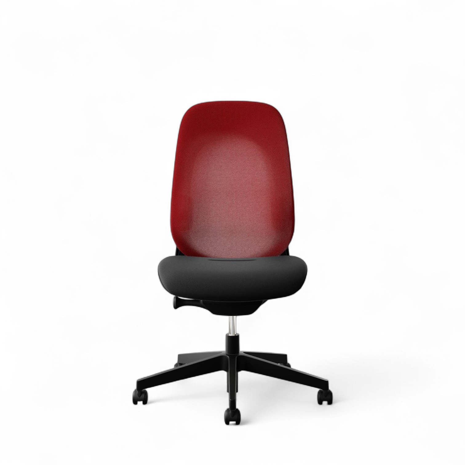 Sedia girevole Giroflex 40-4049 senza braccioli, Rosso/Nero, Nuovo, Sedia ergonomica - ideale per un lavoro flessibile