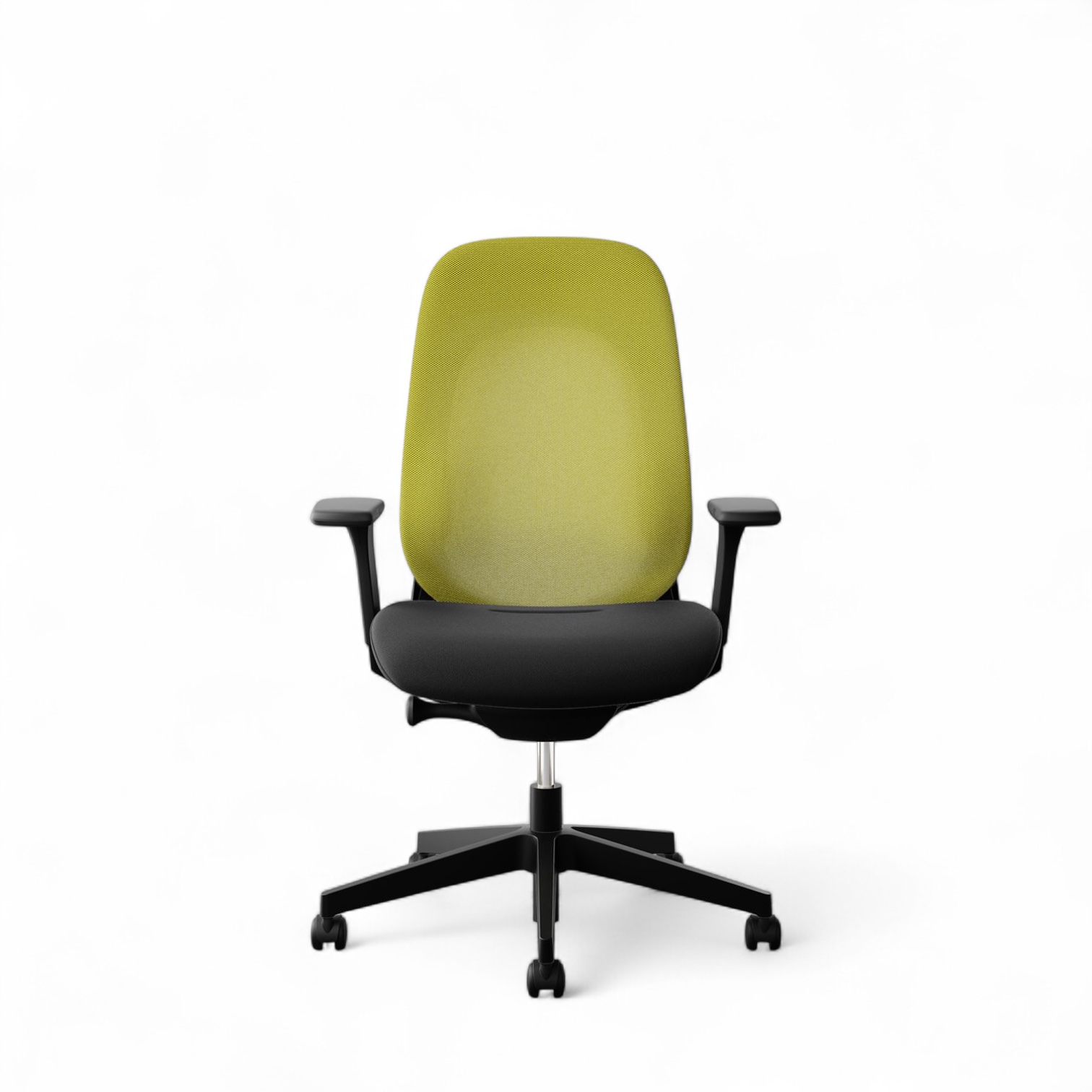 Drehstuhl Giroflex 40-4049 mit 3D Armlehnen, Gelb/Schwarz, Neu, Ergonomischer Stuhl - ideal für flexibles Arbeiten