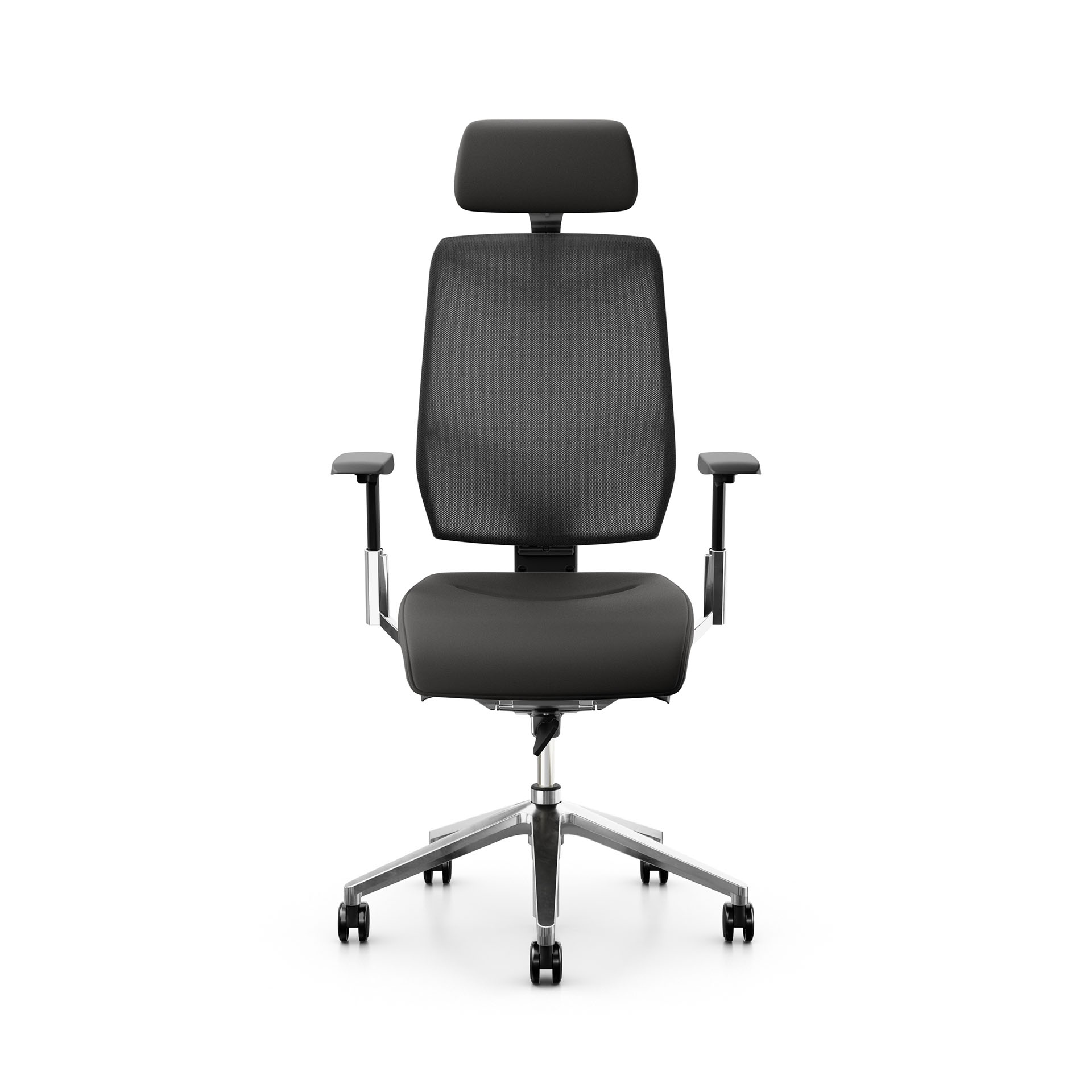Image of Chefsessel Giroflex 68-3519 mit 3D Armlehnen, Schwarz/Verchromt, Neu, Ergonomischer Stuhl - ideal für flexibles Arbeiten