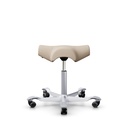 Sgabello HAG Capisco 8105 (Beige, Grigio argento)