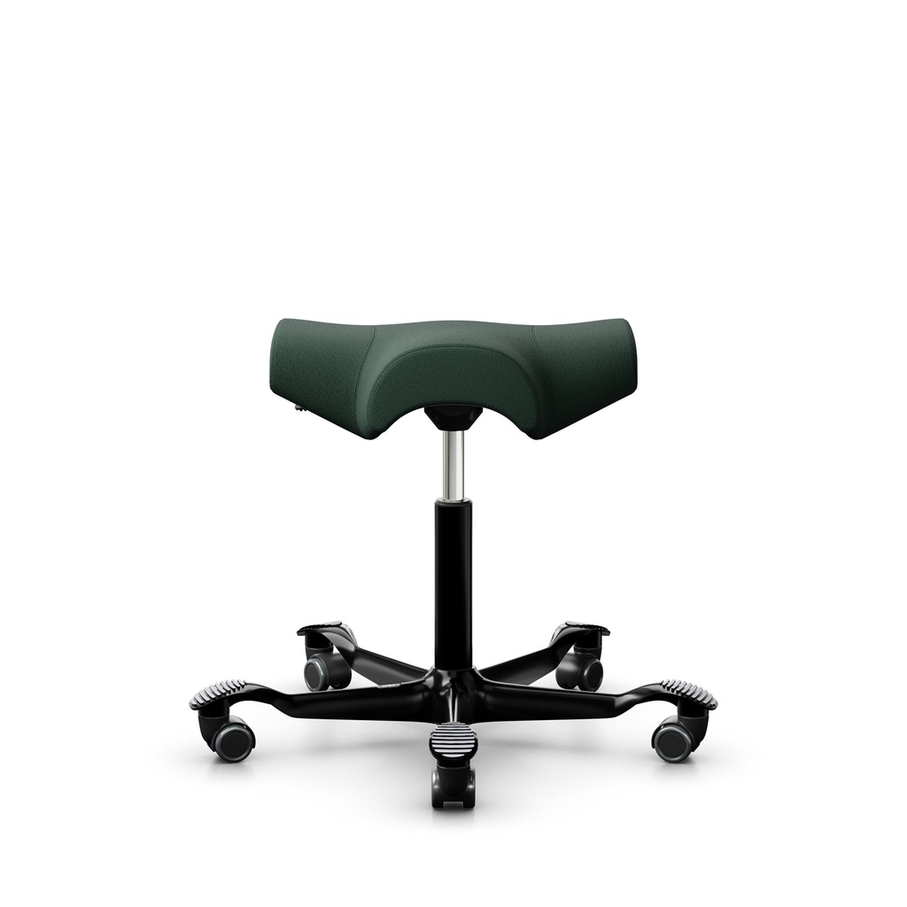 Sgabello HAG Capisco 8105 (Verde scuro, Nero)