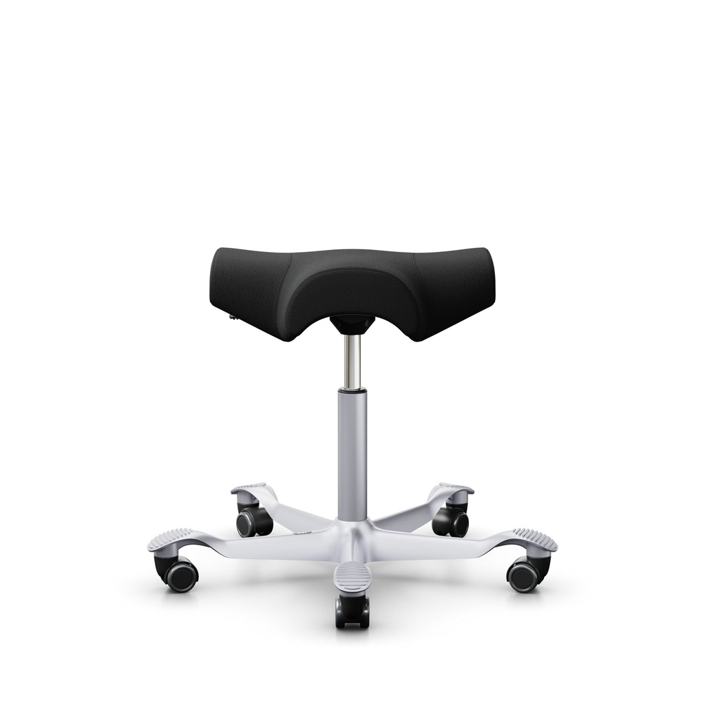 Sattelhocker HAG Capisco 8105 (Schwarz, Silbergrau)