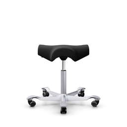 Sattelhocker HAG Capisco 8105 (Schwarz, Silbergrau)