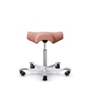 Sgabello HAG Capisco 8105 (Pink, Grigio argento)