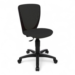 Kinderstuhl Topstar High S´cool (Schwarz, Teppichrollen)