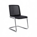Sedia a sbalzo Haworth Lively Comforto 2950 (Nuovo, Cromato, senza braccioli)