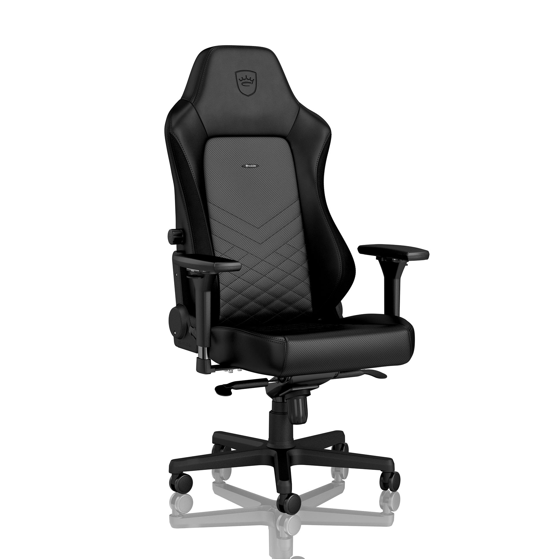 Image of Gaming Stuhl Noblechairs HERO mit 4D Armlehnen, Schwarz, Neu, Ergonomischer Stuhl - ideal für flexibles Arbeiten