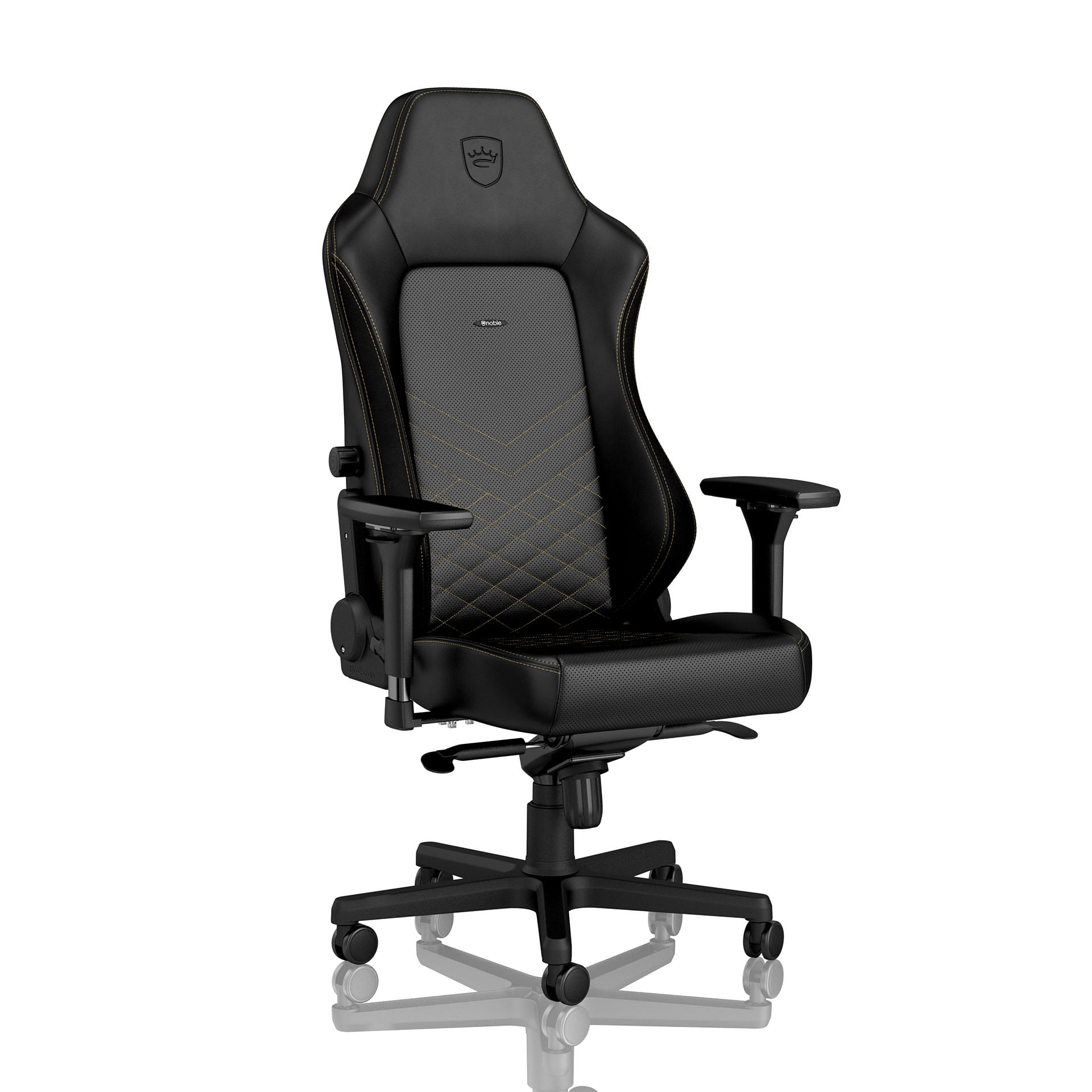 noblechairs Hero PU Leather Air filled seat Padded backrest