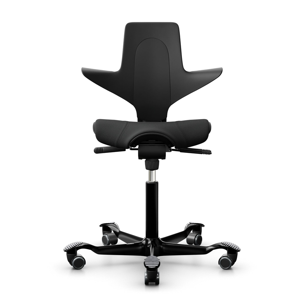 HAG Capisco Puls 8020 – Adjustable Black Saddle Chair