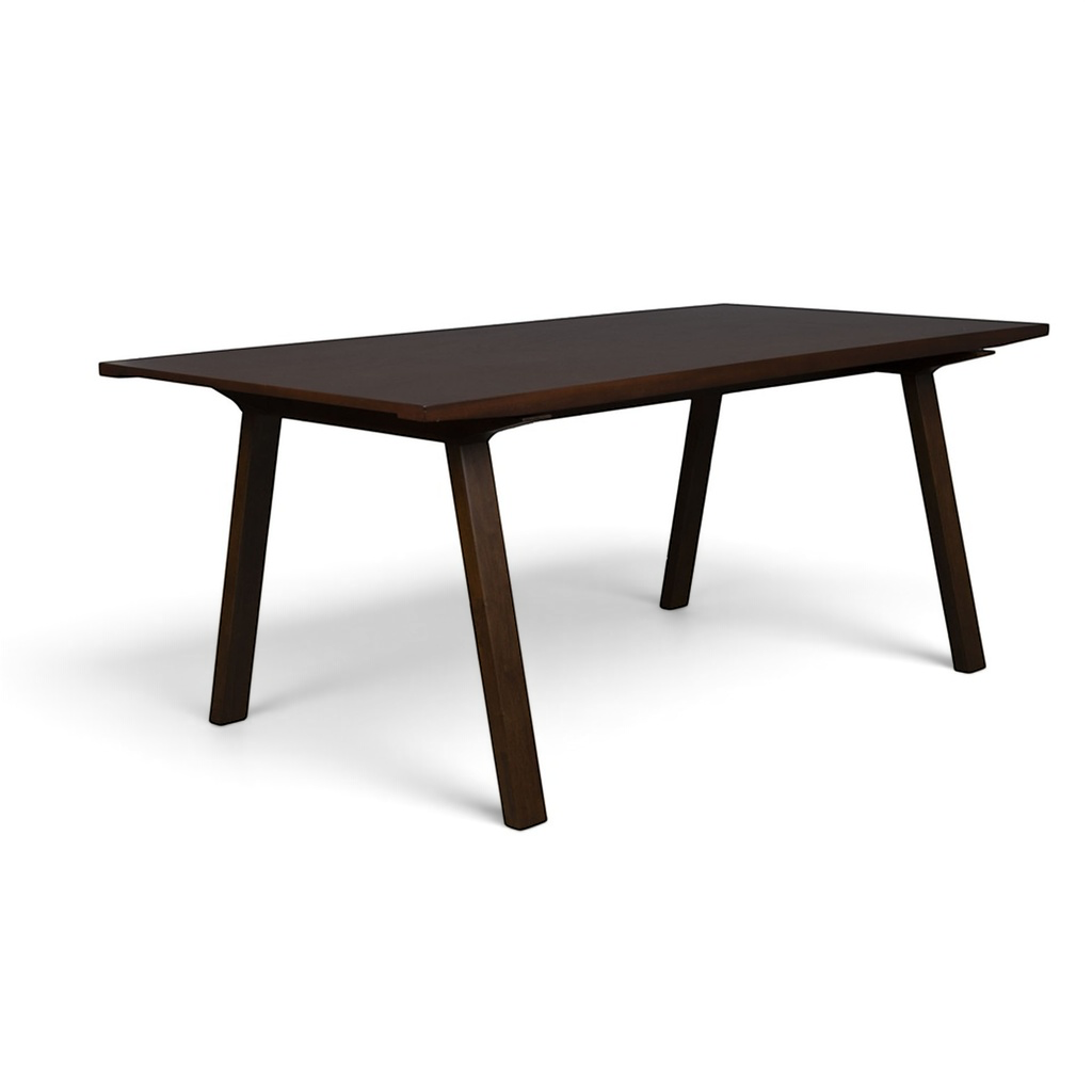 Esstisch Dutchbone Adamello 180x95 cm, Esche dunkel, Rechteckig, Neu, Tisch - Hochwertig & langlebig