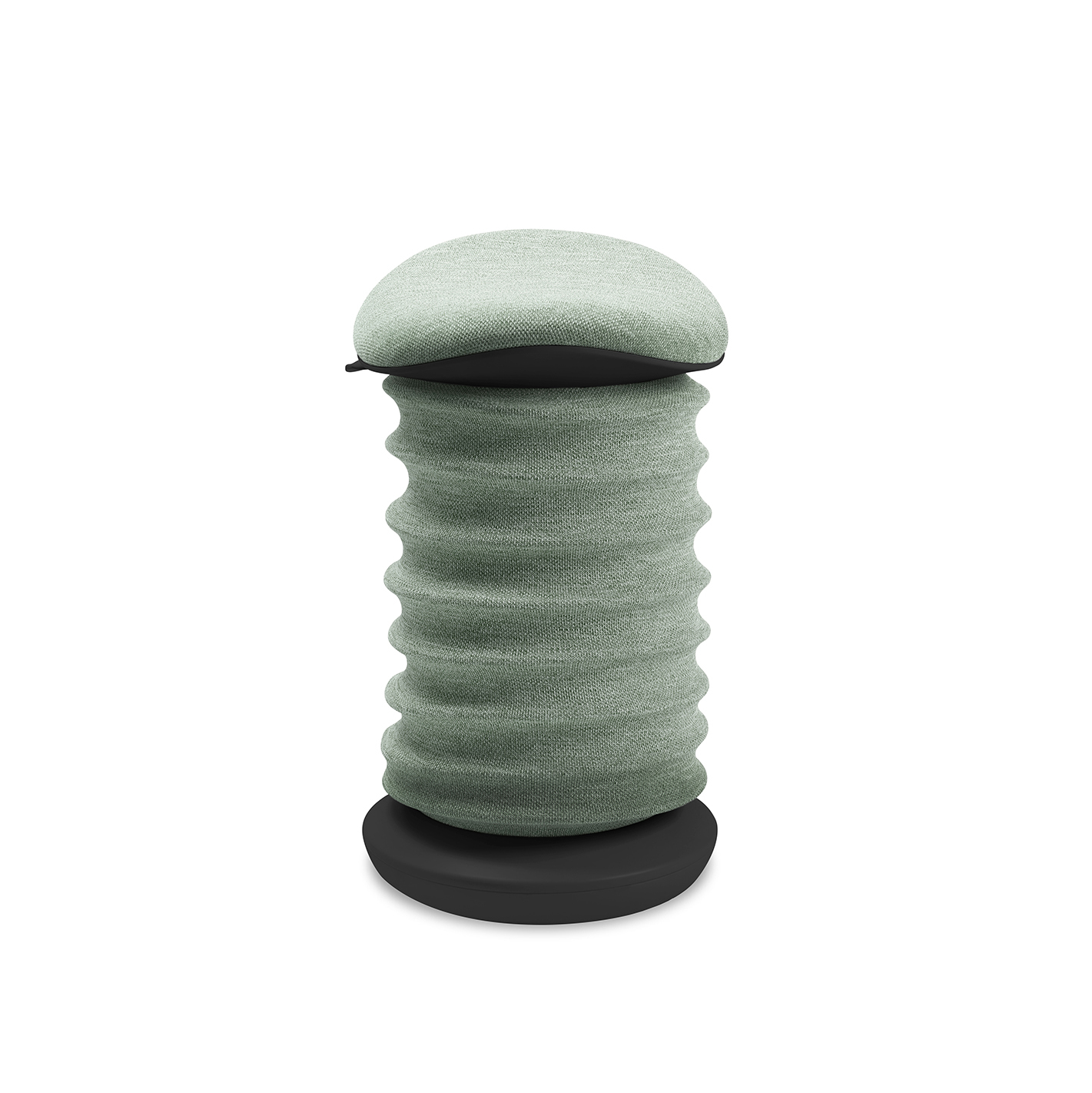 Bürohocker Topstar Sitness 4D Grün/Schwarz, Standfuss, Dynamisches Sitzen - optimal für gesundes Sitzen