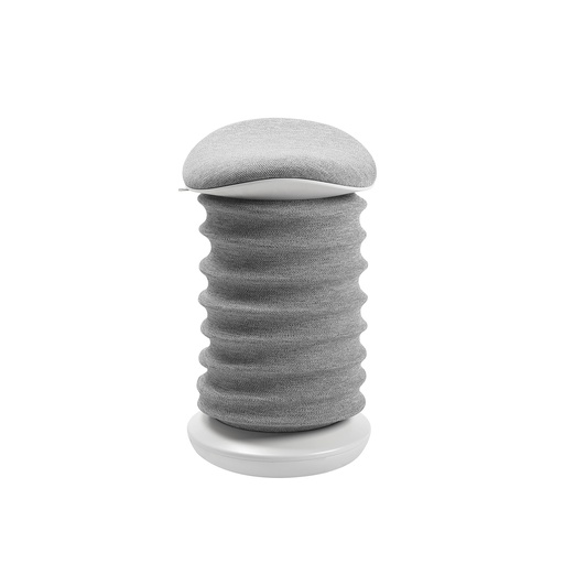 Tabouret de bureau réglable en hauteur Topstar Sitness (Gris, Blanc, Pied de support)