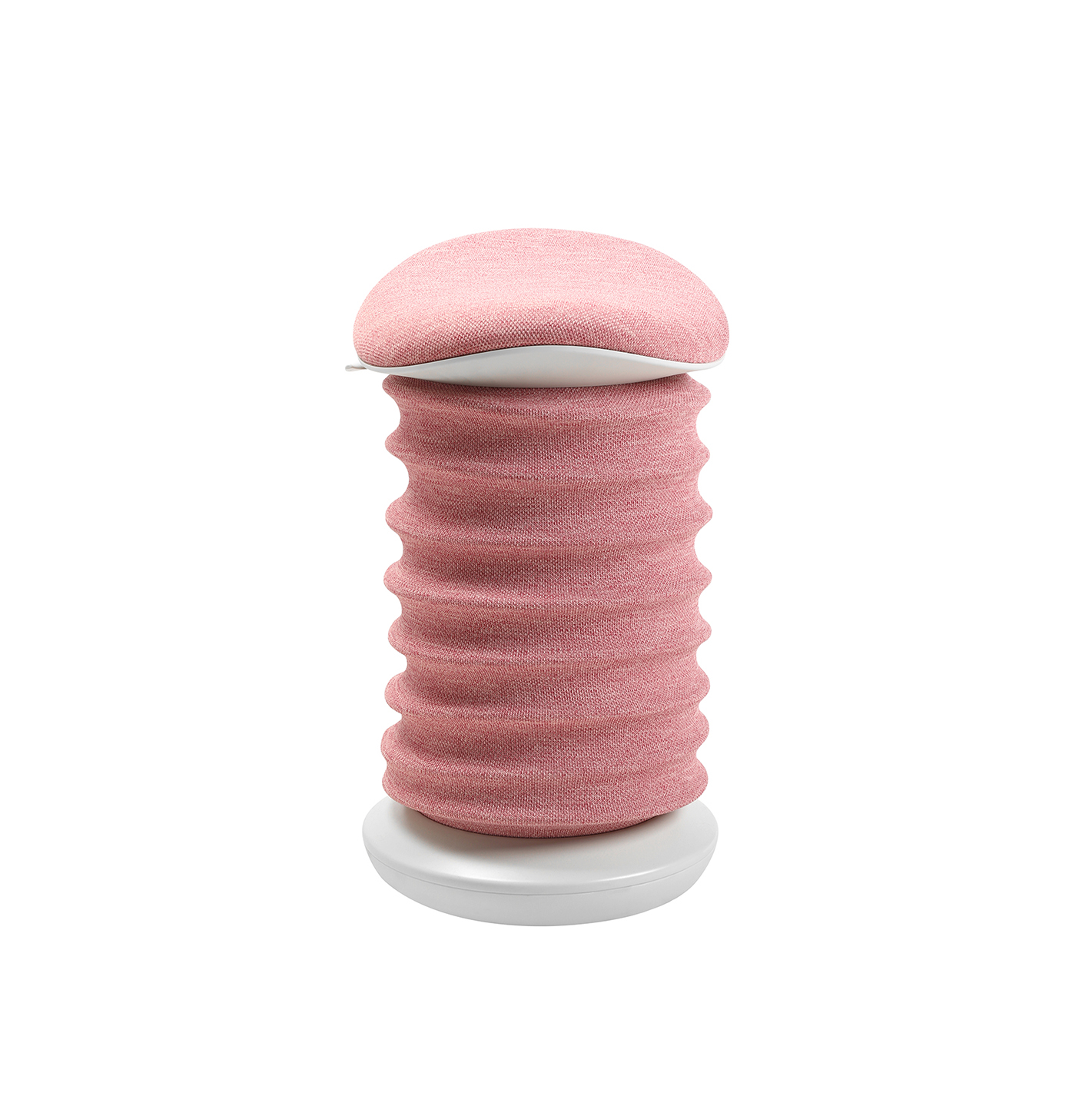 Bürohocker Topstar Sitness 4D Rosa/Weiss, Standfuss, Dynamisches Sitzen - optimal für gesundes Sitzen
