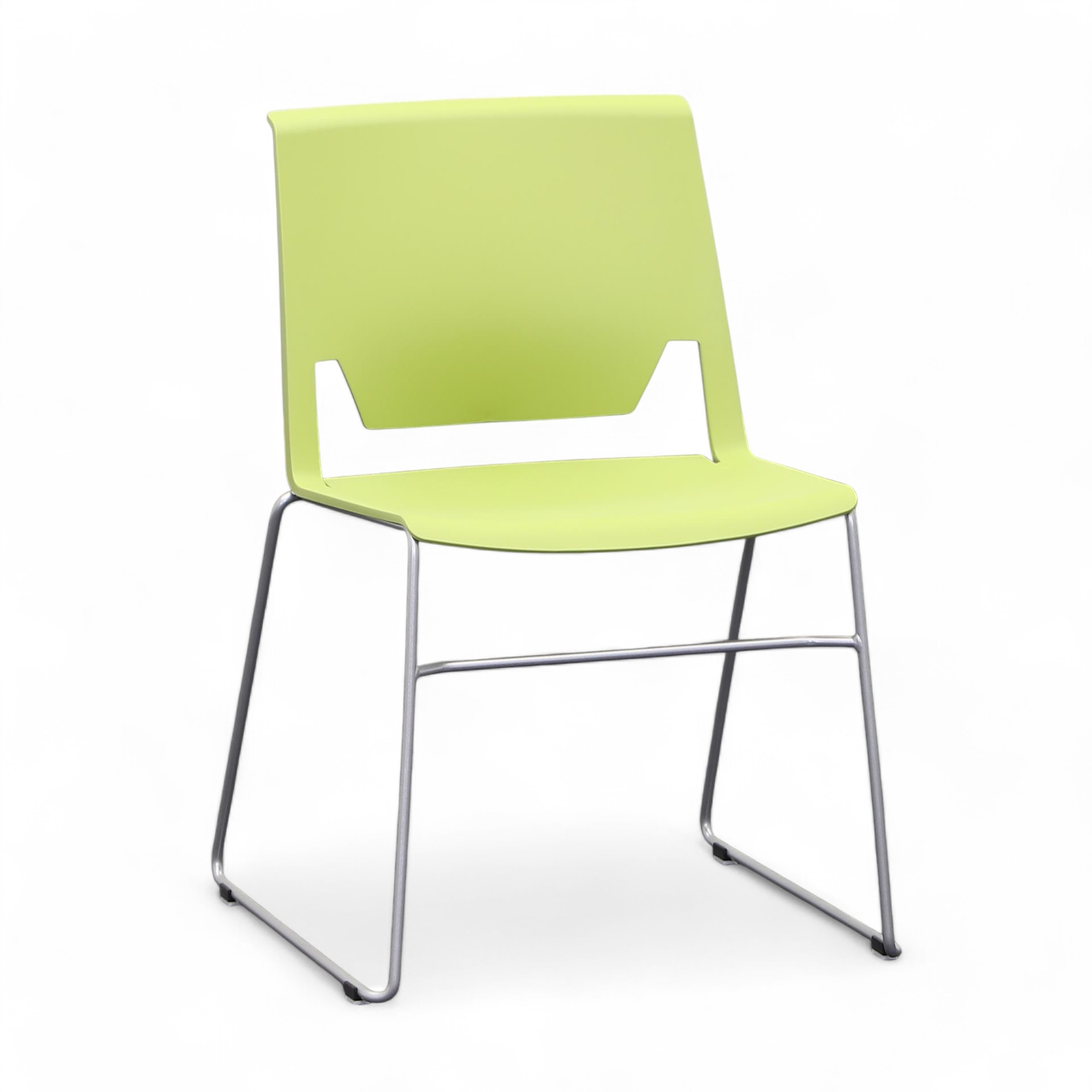 Kufenstühle Haworth Comforto Very Grün ohne Armlehnen, Neu - Komfortables Sitzen