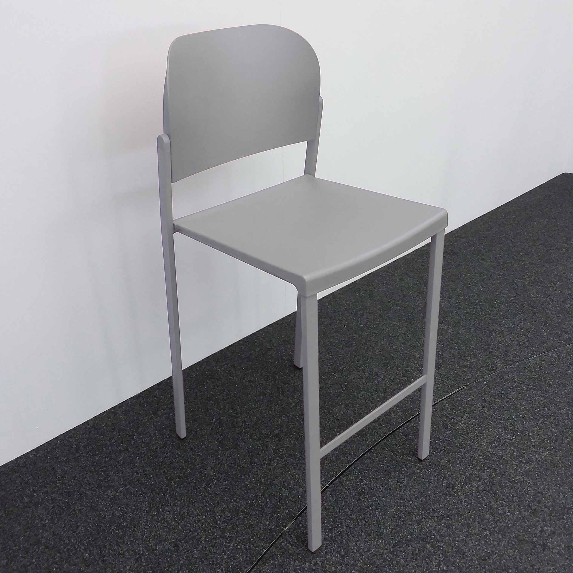 Image of Hochstühle IBEBI Bio, Grau ohne Armlehnen, Neu, Tresenhocker - Praktisch & Komfortabel