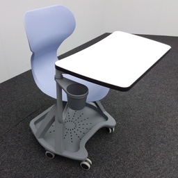 Studentenstuhl mit Tisch IBEBI Mia (Neu, Blau)