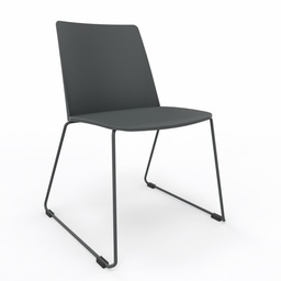 Kufenstühle LAS VEDETTE (Neu, Schwarz)