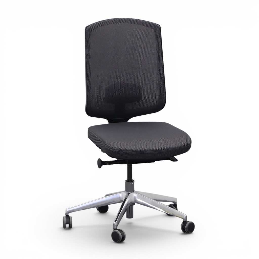 Image of Bürodrehstuhl Mdd SAVA ohne Armlehnen, Anthrazit, Neu, Ergonomischer Stuhl - ideal für flexibles Arbeiten