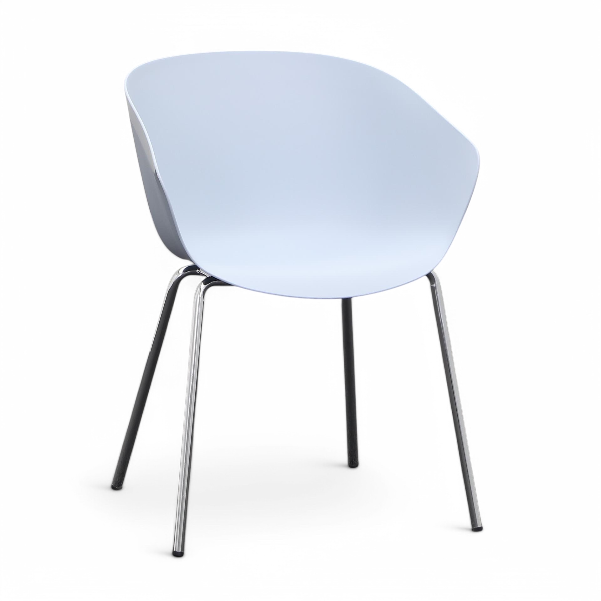 Sedia Milani Stay visitor Blu, Nuovo - Perfetto per una seduta confortevole