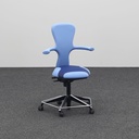 Chaise de bureau Moving Chairs (Bleu clair, Nouveau)