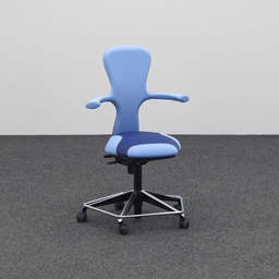 Chaise de bureau Moving Chairs (Bleu clair, Nouveau)