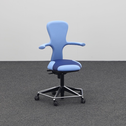 Chaise de bureau Moving Chairs (Bleu clair, Nouveau)