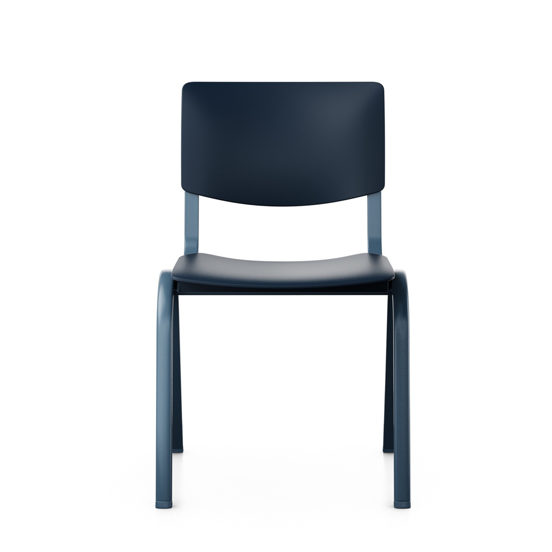 Kunststoffstuhl HAG Celi 9100 Blau ohne Armlehnen, Neu – Perfekt für Büro und Empfang