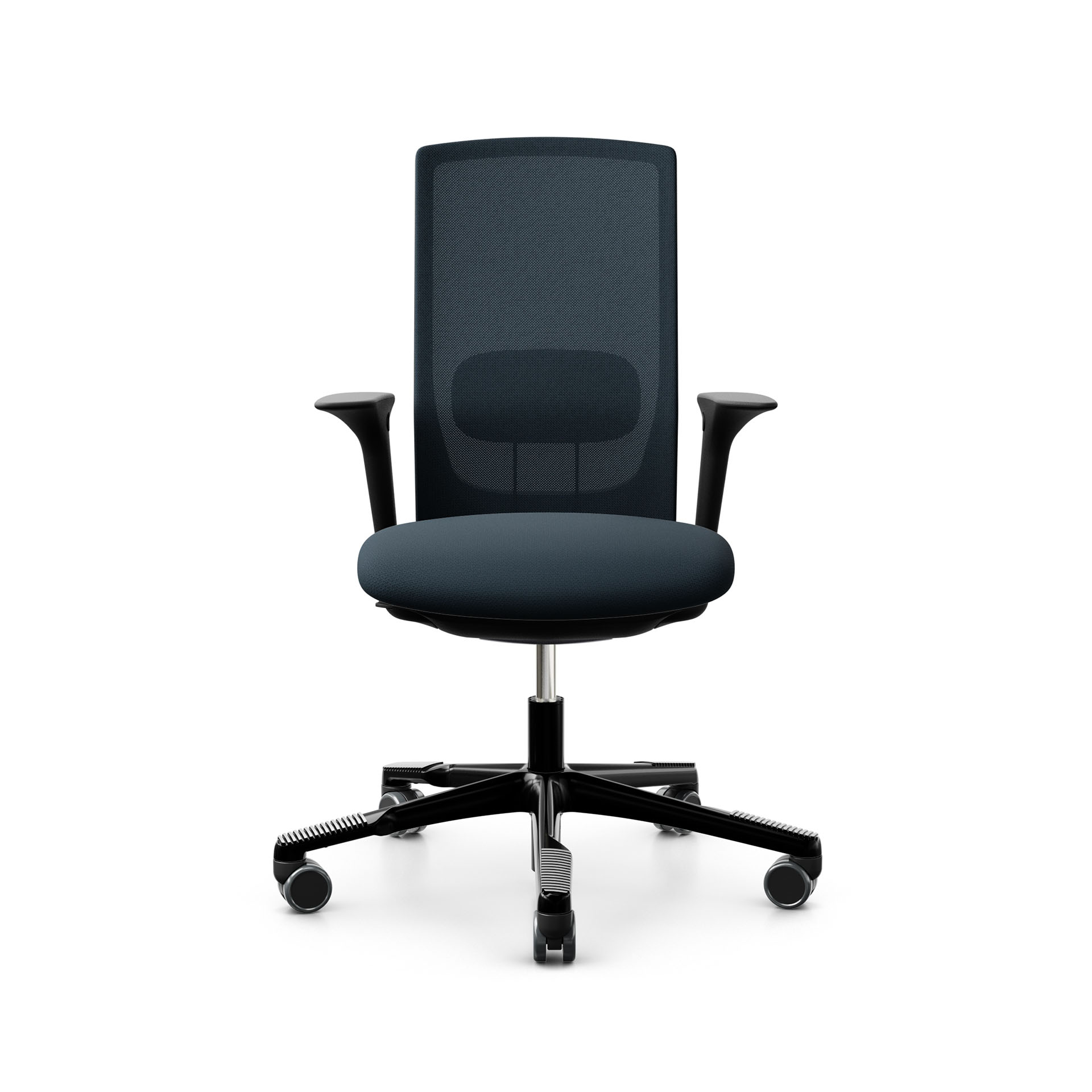 Image of Bürodrehstuhl HAG Futu Mesh 1100-S mit 2D Armlehnen, Dunkelblau, Neu, Ergonomischer Stuhl - ideal für flexibles Arbeiten