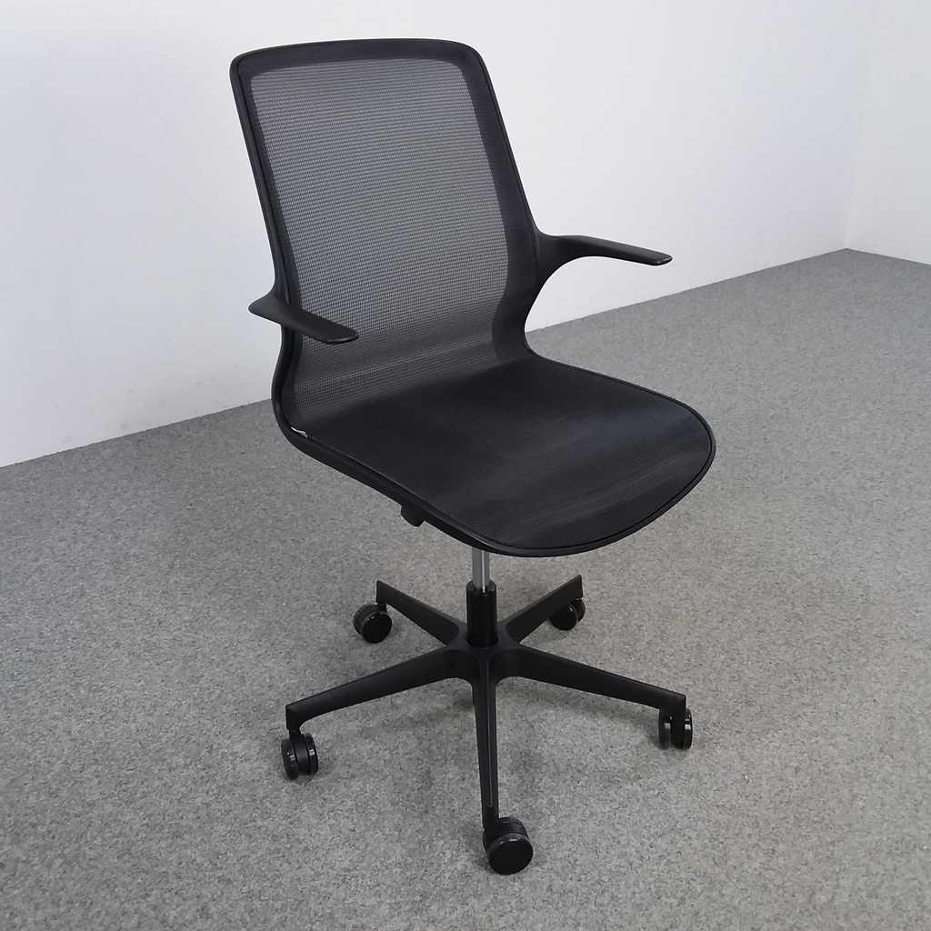 Bürodrehstuhl Milani Loop (Neu, Schwarz)