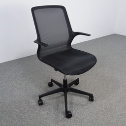 Bürodrehstuhl Milani Loop (Neu, Schwarz)