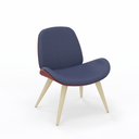 Fauteuil lounge Nowy Styl Tilkka (Bleu, Nouveau)