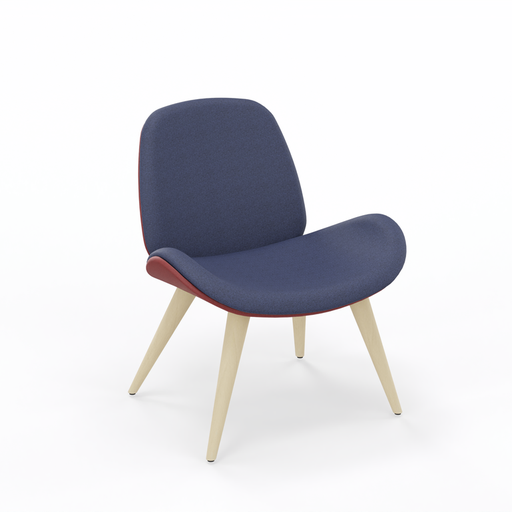 Fauteuil lounge Nowy Styl Tilkka (Bleu, Nouveau)