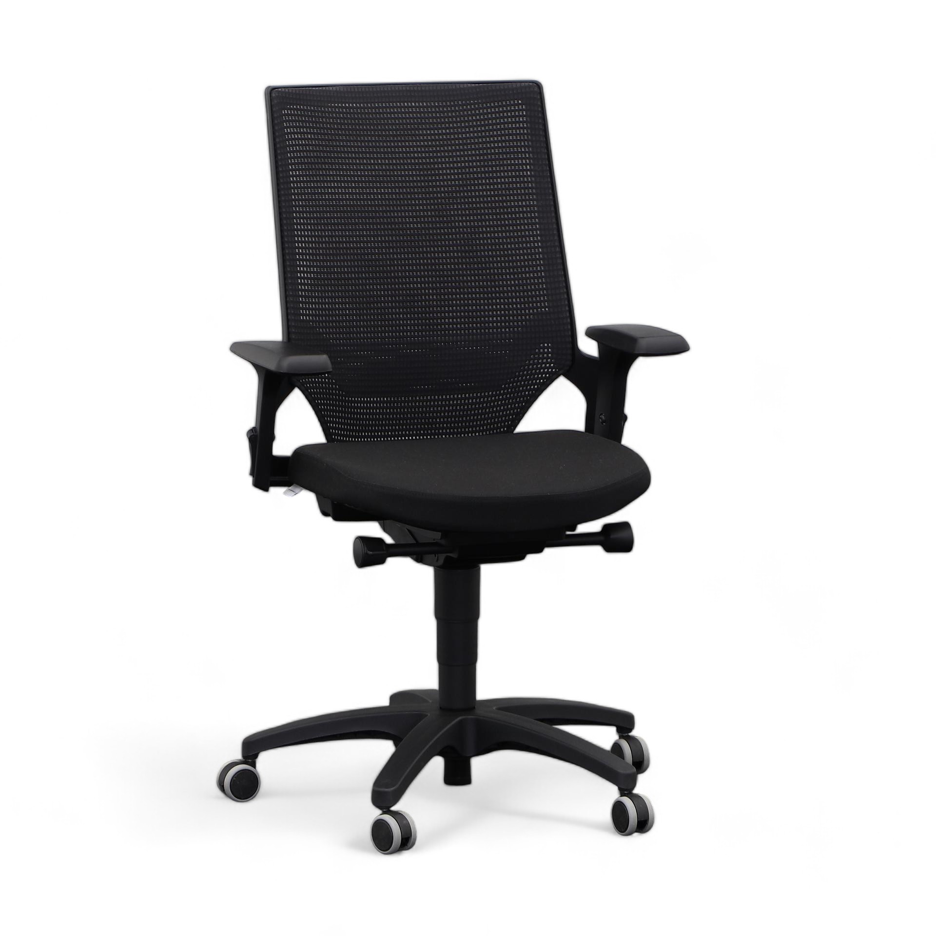Image of Bürostuhl Chairzone Self One Classic mit 2D Armlehnen, Schwarz, Neu, Ergonomischer Stuhl - ideal für flexibles Arbeiten