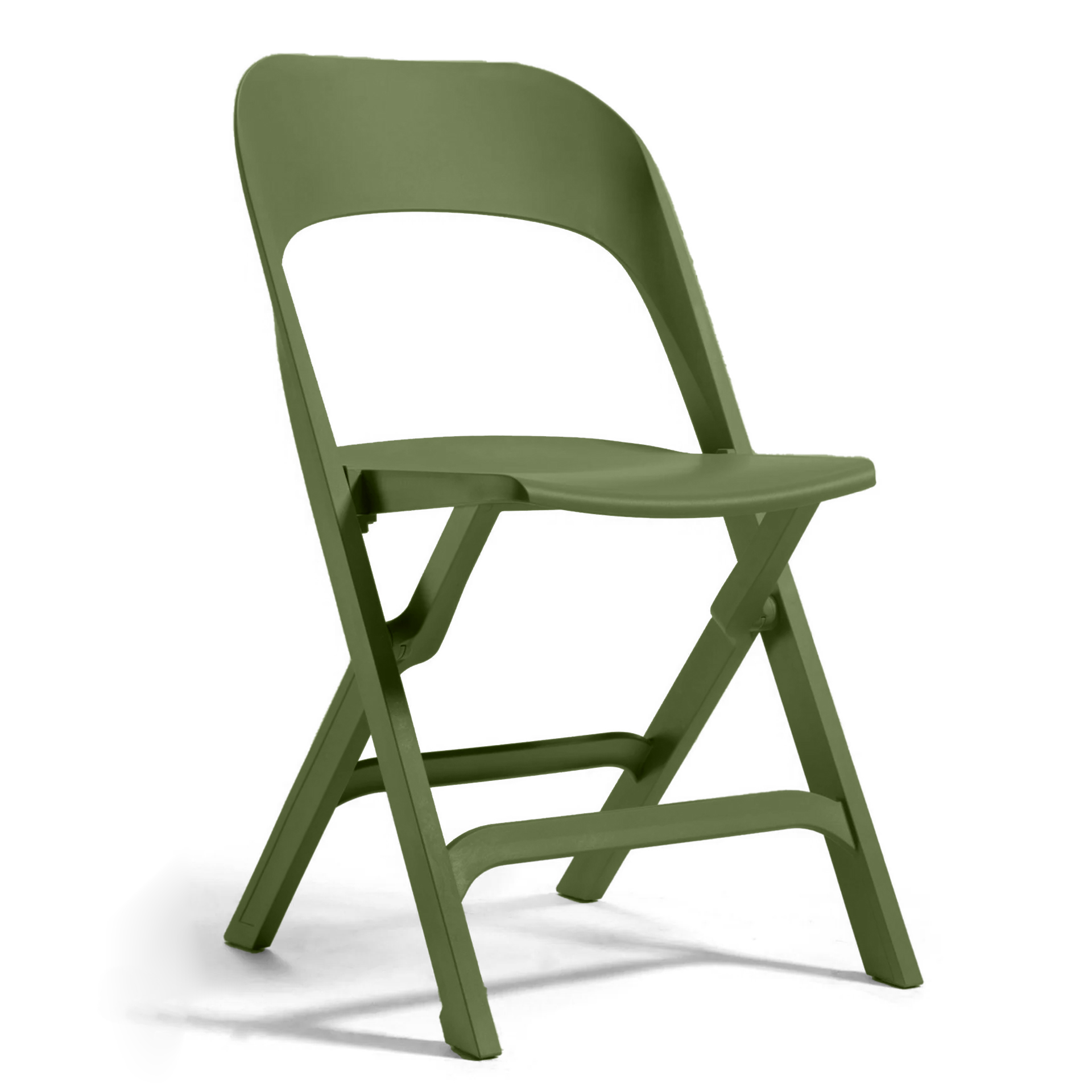Image of Outdoorstühle Gaber Flap Grün ohne Armlehnen, Neu - Perfekt für komfortables Sitzen
