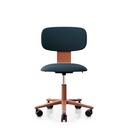 Bürodrehstuhl HAG Tion 2160 (Neu, Blau, ohne Armlehnen)
