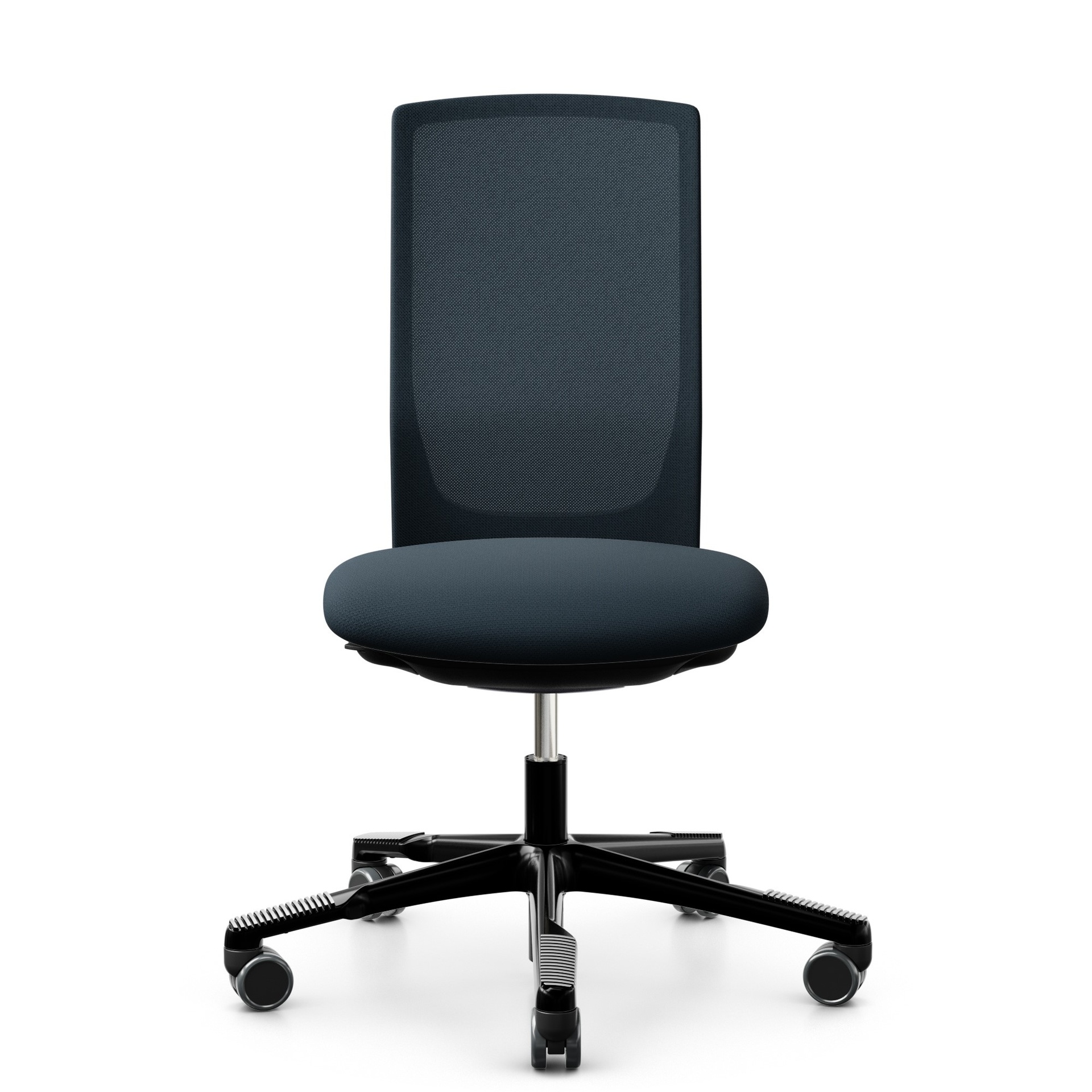 Bürodrehstuhl HAG Futu Mesh 1100-S ohne Armlehnen, Dunkelblau, Neu, Ergonomischer Stuhl - ideal für flexibles Arbeiten