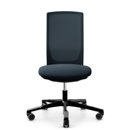 Bürodrehstuhl HAG Futu Mesh 1100-S (Dunkelblau, Neu, ohne Armlehnen)